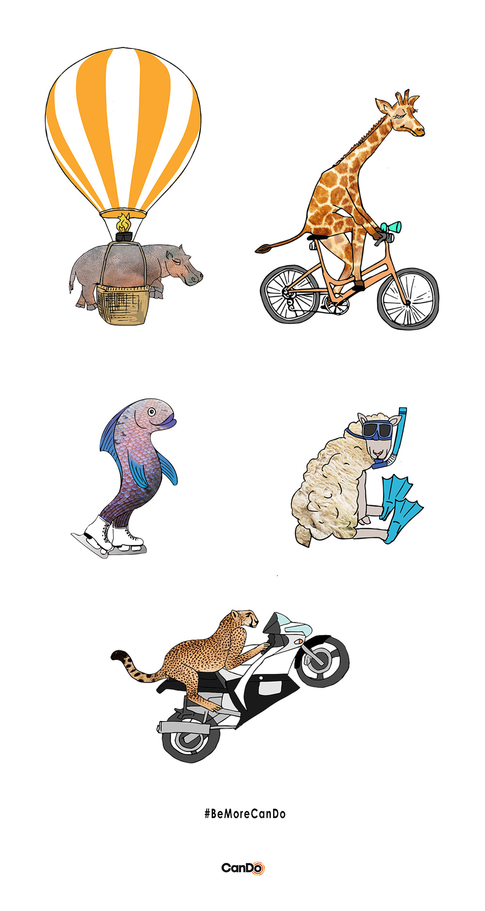 Animal Character Illustrations