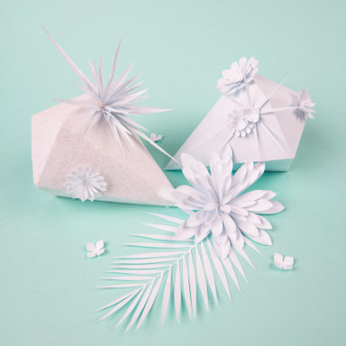 Wedding Table Paper Sculptures