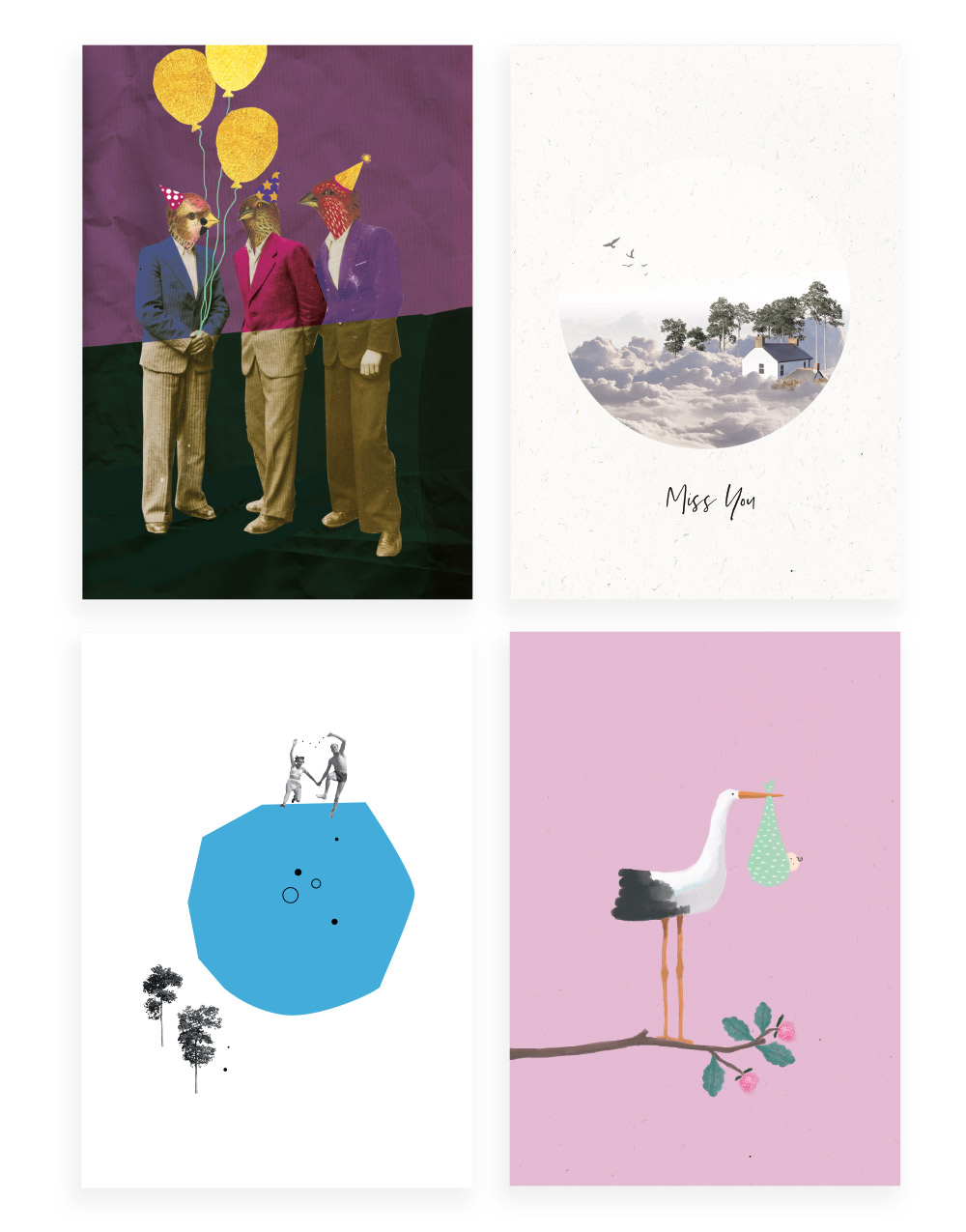 Greetings Card illustrations