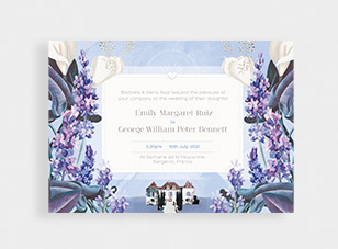 Wedding Stationary Design - Invite