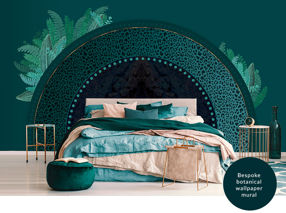 eopard-print-circle-bedroom-mural